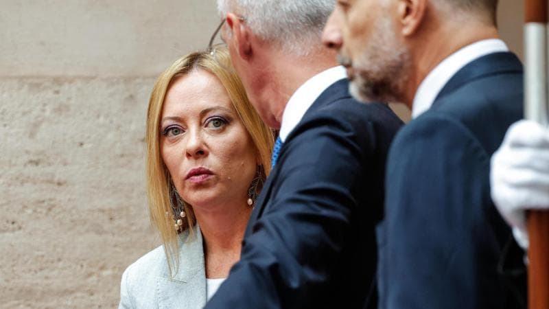 La premier Giorgia Meloni