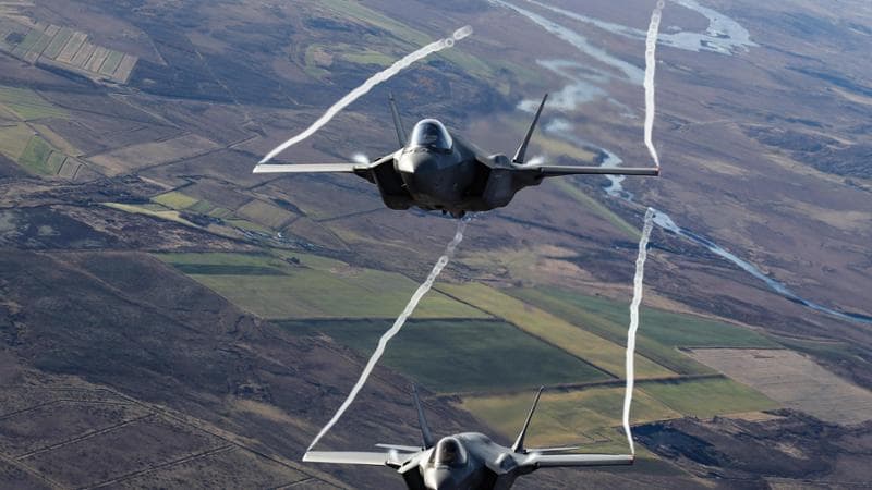 F35 italiani&nbsp;impiegati in un'operazione NATO&nbsp;
