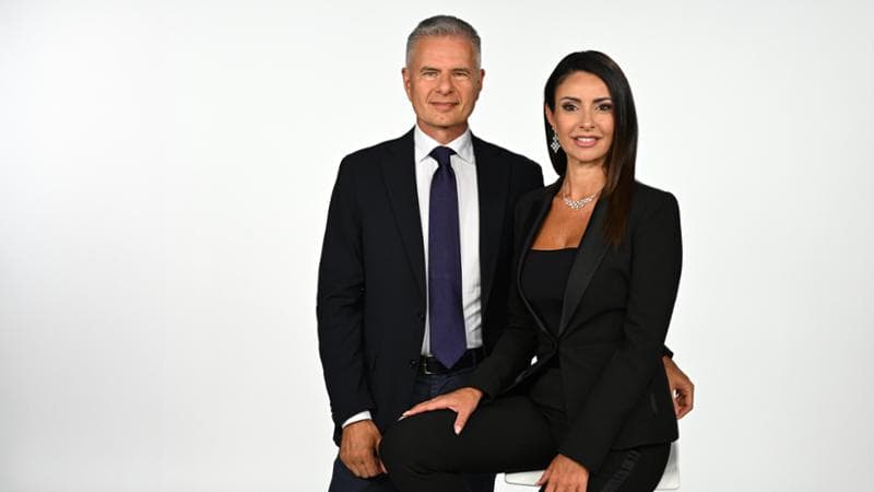 Alberto Brandi e Monica Bertini