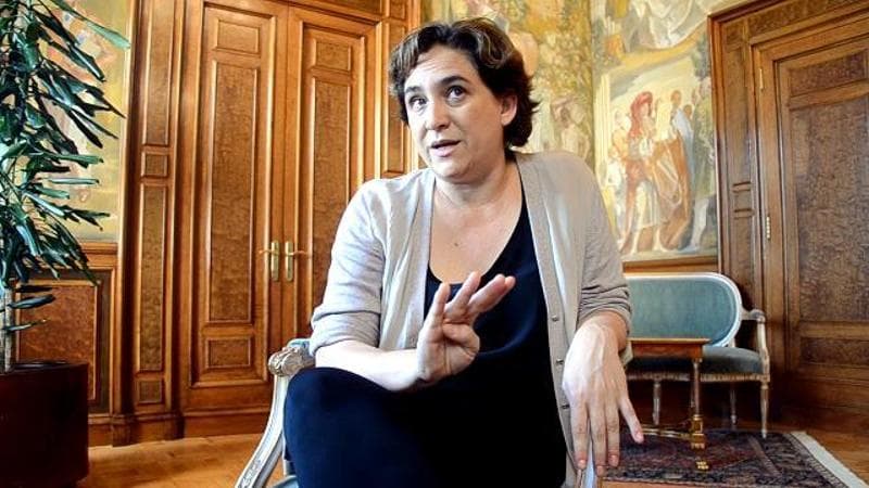 Ada Colau, ex sindaca di Barcellona e attivista