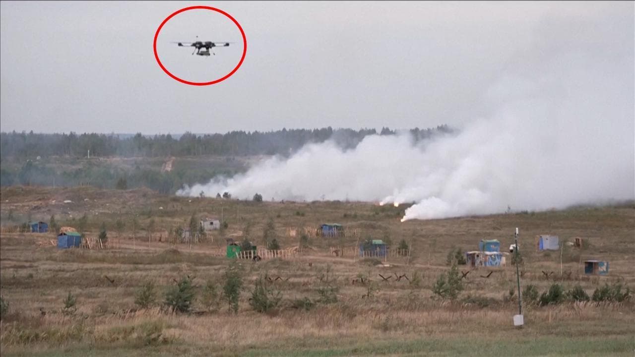 Russia, la forza letale dei droni: la maxi operazione militare nei cieli della Bielorussia