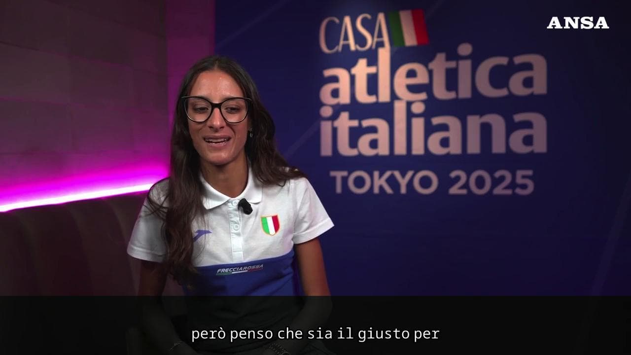 Mondiali di atletica a Tokyo, Battocletti: "Sto vivendo un sogno"