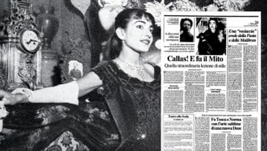 Maria Callas come Eleonora Duse