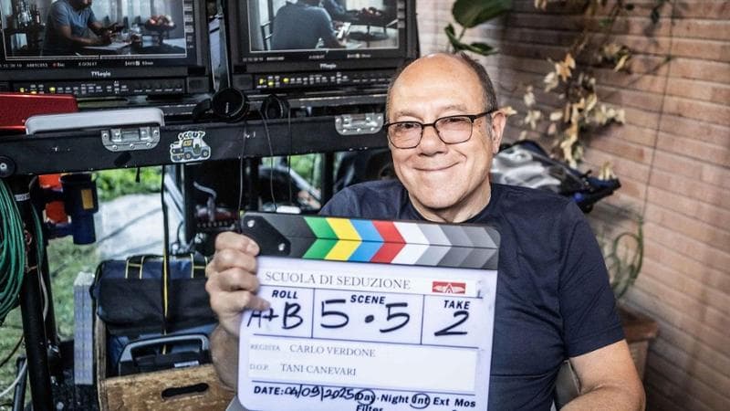 Carlo Verdone, il nuovo film è “Scuola di seduzione”: al via le riprese