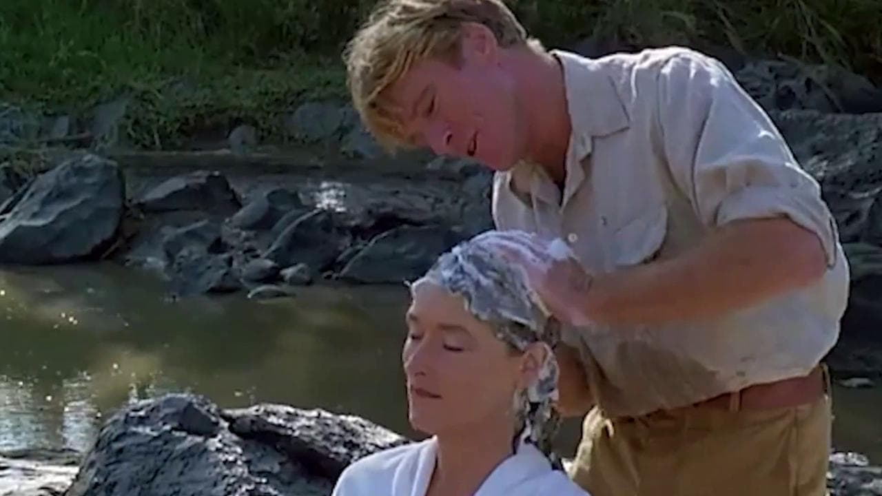 "La mia Africa": lo shampoo sensuale di Robert Redford e Meryl Streep