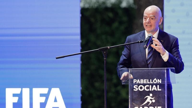 Gianni Infantino, presidente della Fifa