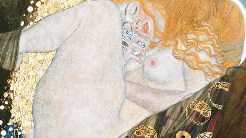 Danae by Gustav Klimt   (Photo by Ali Meyer/Corbis/VCG via Getty Images)