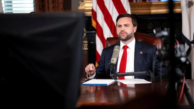 Il vice presidente J.D.Vance&nbsp;

