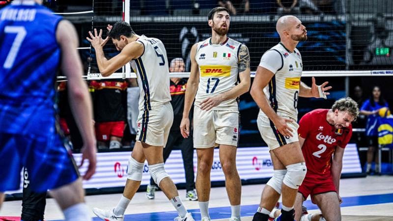 La delusione degli azzurri