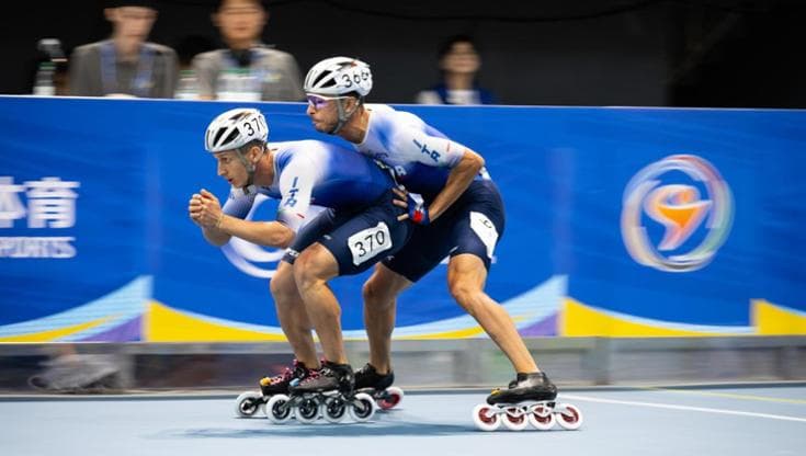 Mondiali Pattinaggio Corsa, staffetta azzurra nella storia. In Cina è d’oro l’americana maschile senior