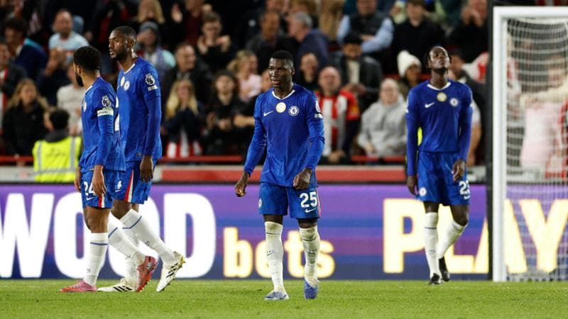 I giocatori del Chelsea