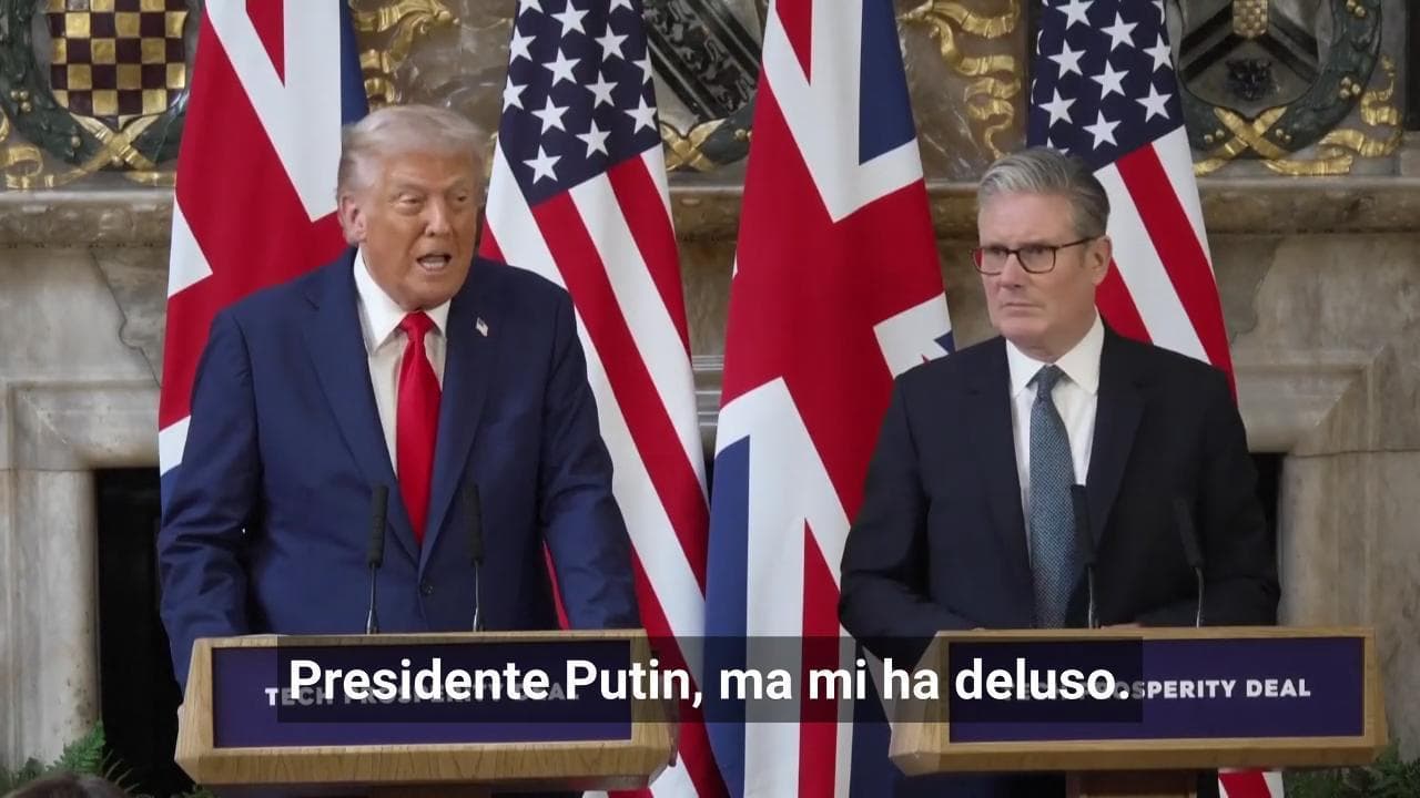 Trump: "Putin mi ha deluso molto"