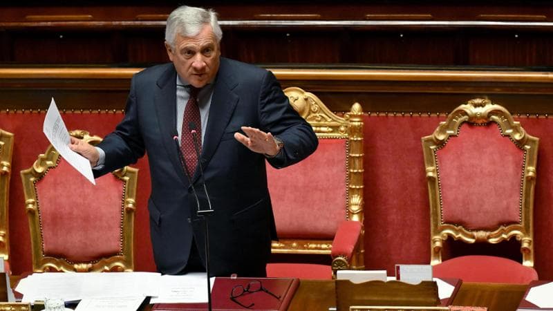 Riconoscimento Palestina, Tajani frena. E l’Italia ha dubbi sulle sanzioni Ue: “Serve unanimità”