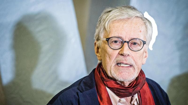 20/01/2018 Pescara, conferenza stampa di Derrick de Kerckhove, Massimo Di Felice e Mariu Pireddo al Villaggio Rousseau
