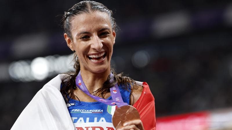 Diretta Mondiali di atletica, Battocletti splendido bronzo nei 5000. Italia fuori nella 4x100