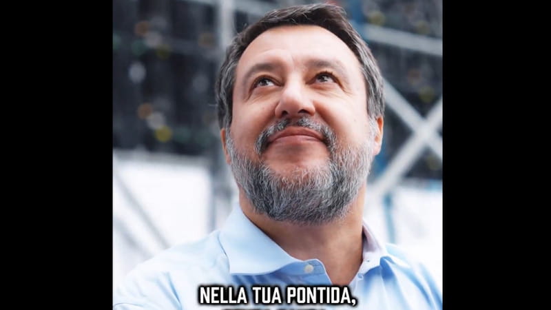 Lo sparo a Kirk, i crociati, i nemici della Lega. In un video Salvini lancia Pontida “senza paura”