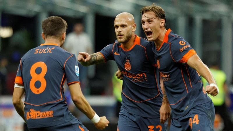 Per i giocatori dell'Inter una serata di festa