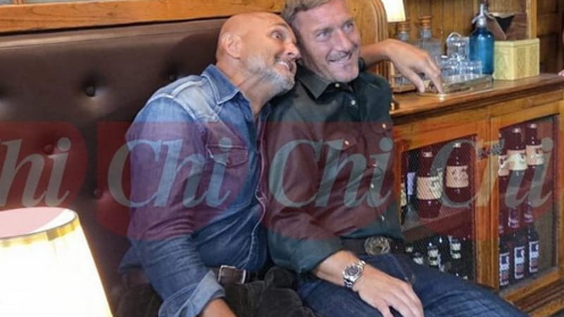Totti-Spalletti, pausa pubblicitaria nella lite. E Roma non gradisce