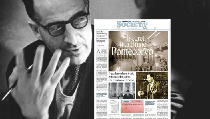 Il taccuino dei segreti di Bruno Pontecorvo