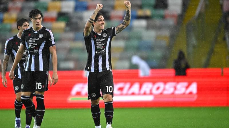 Zaniolo esulta dopo il gol (Getty)