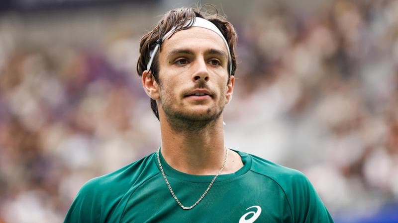 Lorenzo Musetti, sconfitto da Tabilo nella finale di Chengdu