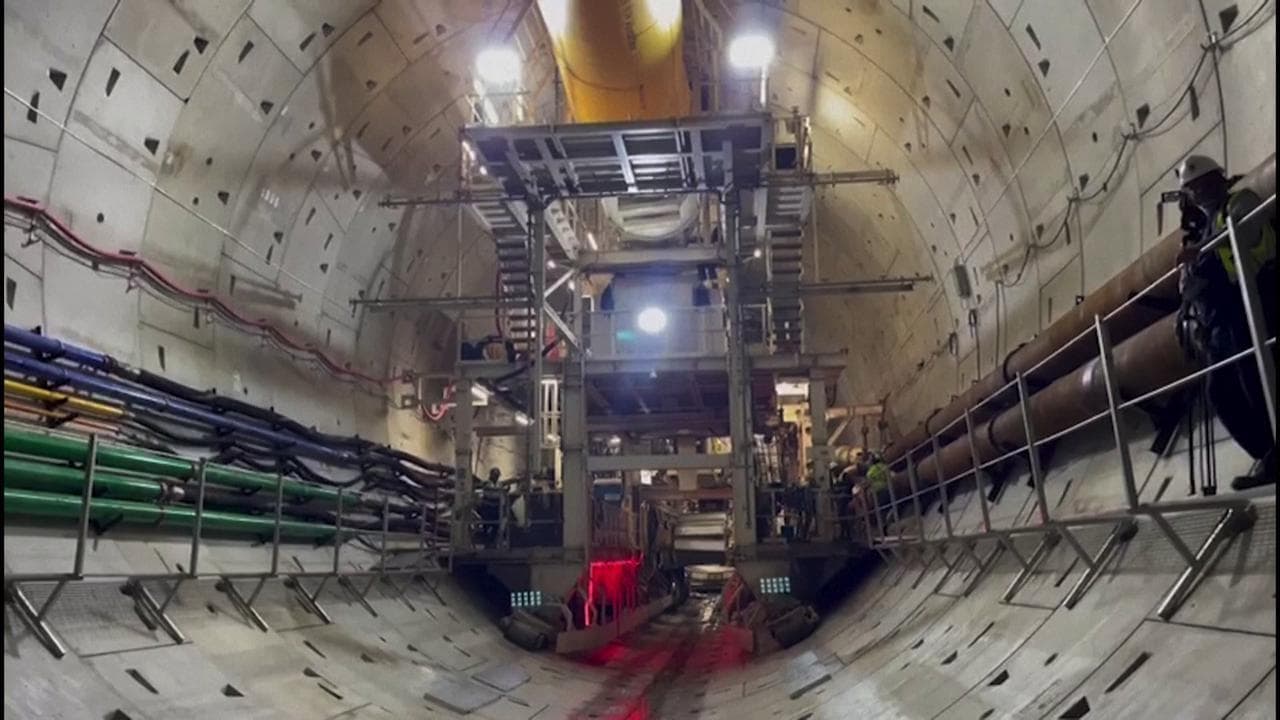 Panama, il cantiere della metro che attraverserà il Canale: le immagini dal drone e dagli scavi