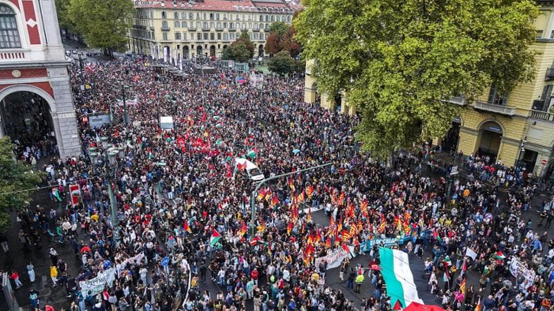 Gaza, Usb “Nuovo sciopero generale senza preavviso”. Salvini: “Irresponsabili”