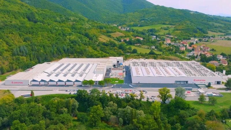 Ariston, nuovo stabilimento con IA ad Albacina per scaldacqua di ultima generazione
