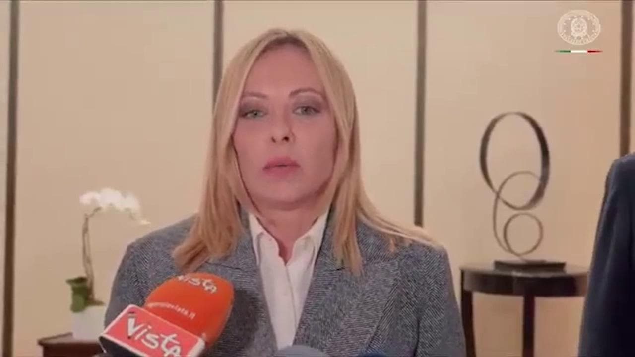 Flotilla, Meloni: "Irresponsabile entrare in teatro di guerra per consegnare aiuti a Gaza"