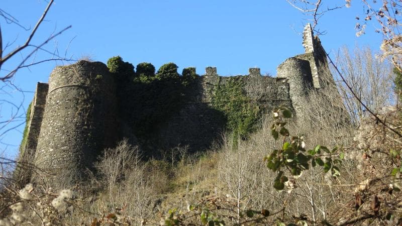 Vogogna, la Rocca. Arch Fot. Comune di Vogogna