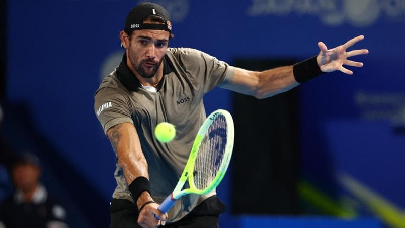 Matteo Berrettini a Tokyo
