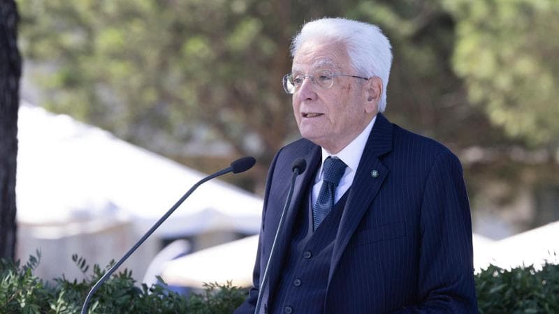Roma, 26 settembre: il presidente della Repubblica Sergio Mattarella