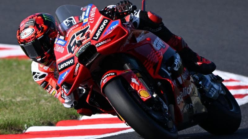 MotoGp Giappone: pole per Bagnaia, terzo Marc Marquez