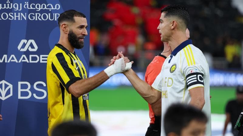 Benzema e Ronaldo, protagonisti di Al Ittihad-Al Nassr