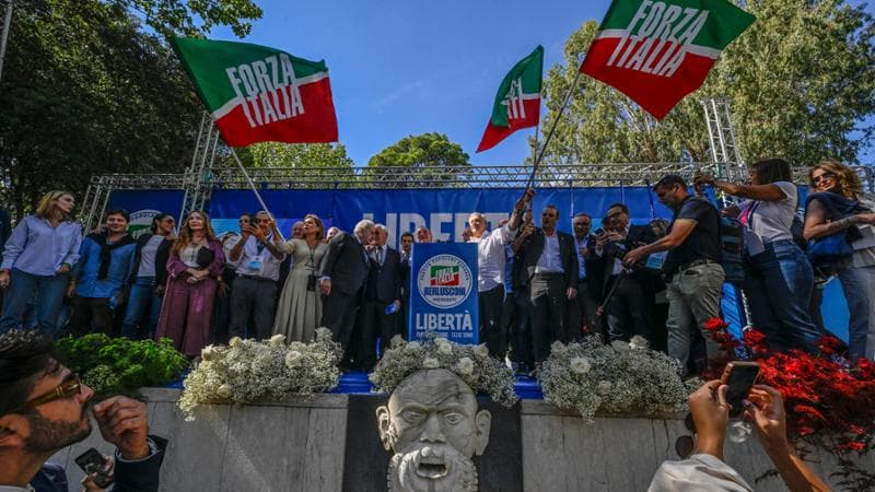 La festa di Forza Italia " Liberta' " a Telese Terme (Benevento)&nbsp;
