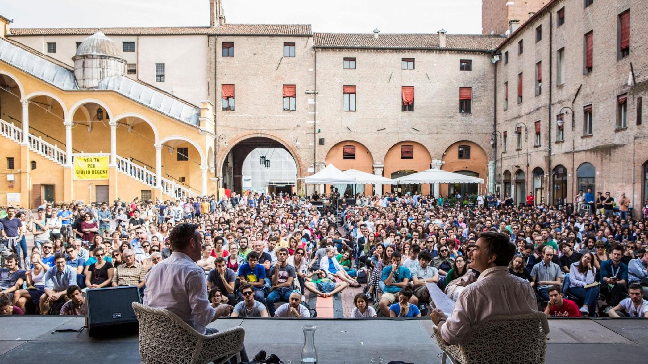 Ferrara, 3 gün içinde dünyanın dört bir yanında, “uluslararası” festivalde sıkıntılarını düşünmek