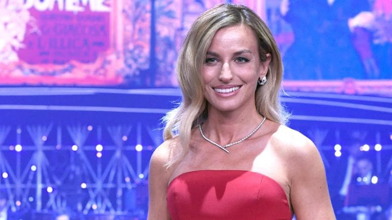 Napoli, Trasmissione Tv “Viva Puccini”. Nella foto Beatrice Venezi