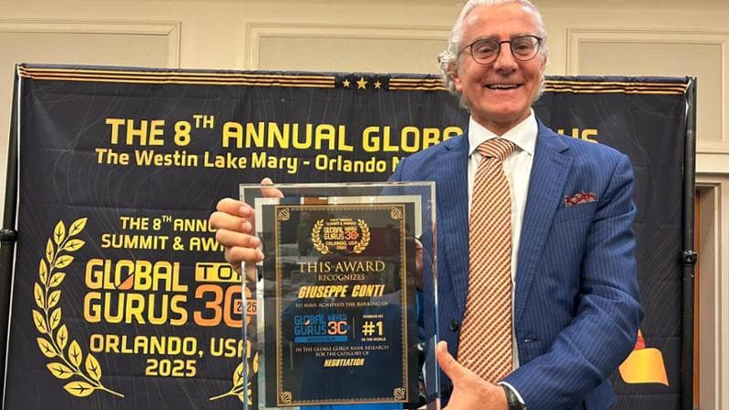 Giuseppe Conti: “Divorzio o stipendio, i miei trucchi da Oscar per vincere sempre”