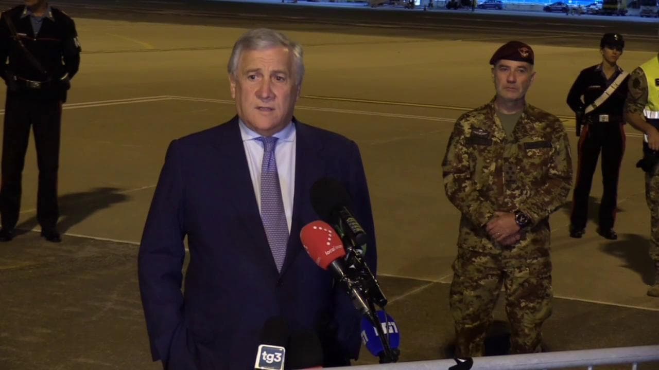 Medio Oriente, Tajani: "Speriamo presto nell'accordo tra Israele e Hamas"