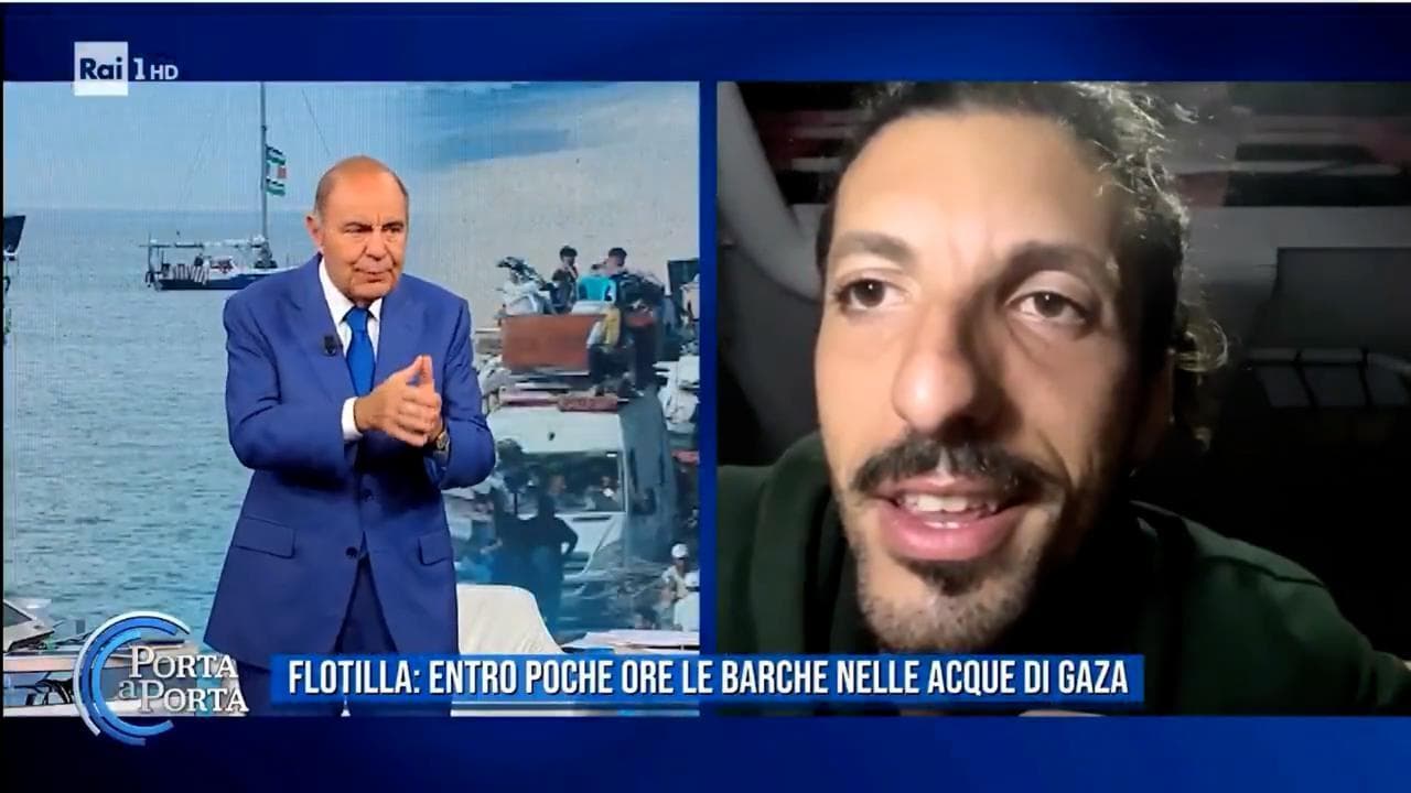 Flotilla, Vespa sbotta con l'attivista: "Non ve ne fotte niente di dare aiuti alle persone"