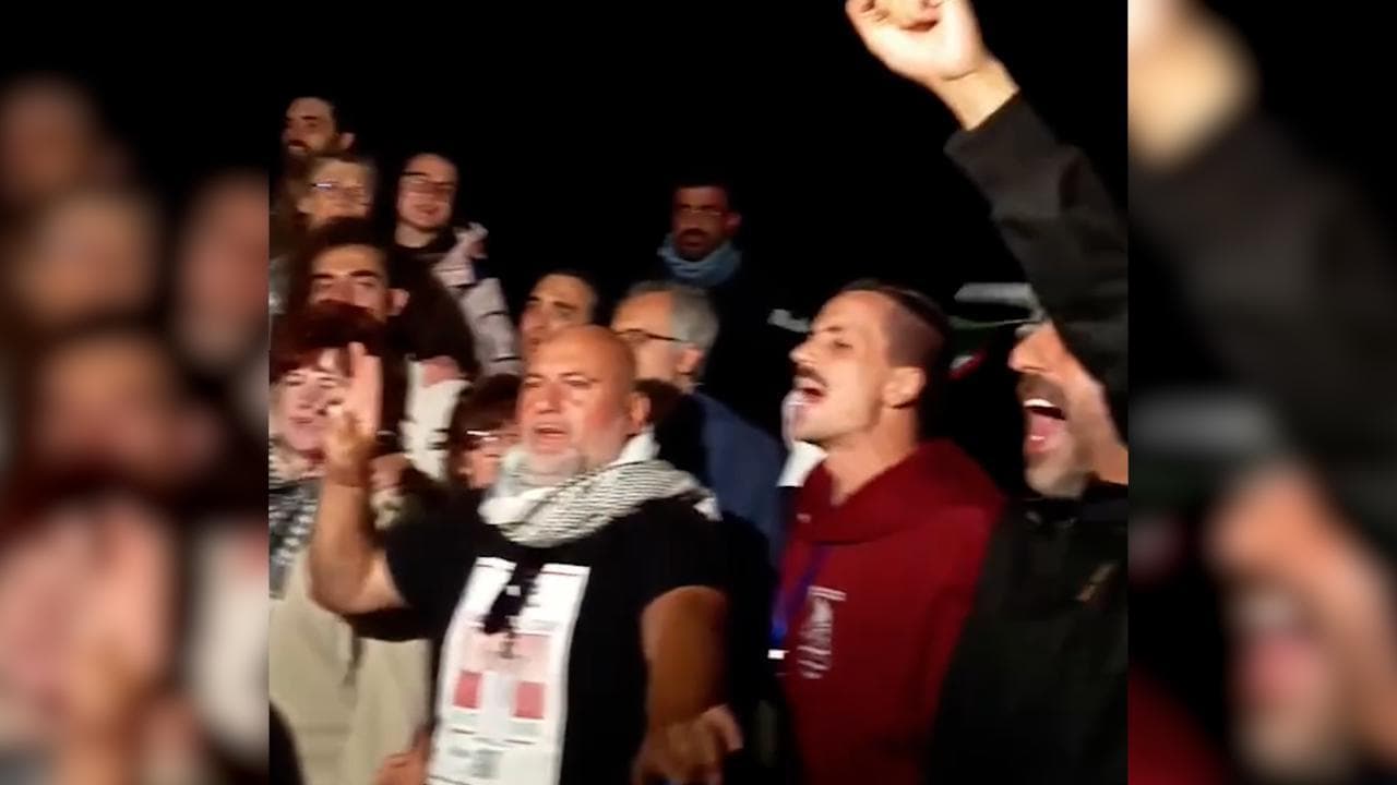 Freedom Flotilla: l'equipaggio della "Conscience" canta Bella Ciao