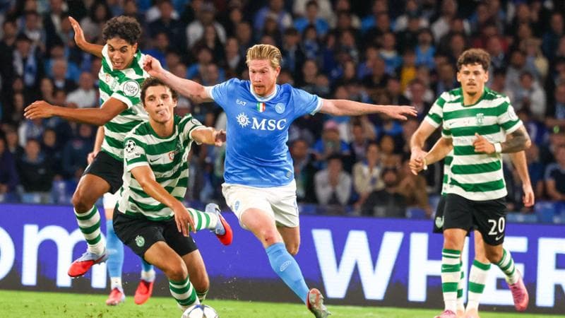 De Bruyne in azione