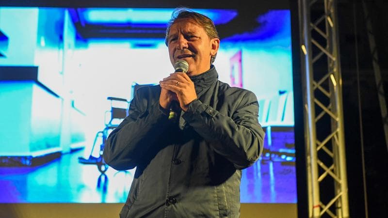 La chiusura della campagna elettorale di Pasquale Tridico candidato a presidente della Regione Calabria
