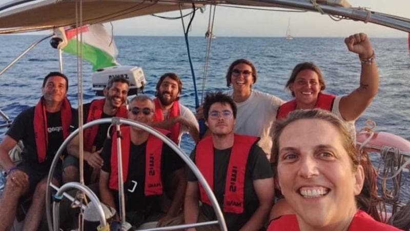 L'equipaggio della "Karma"