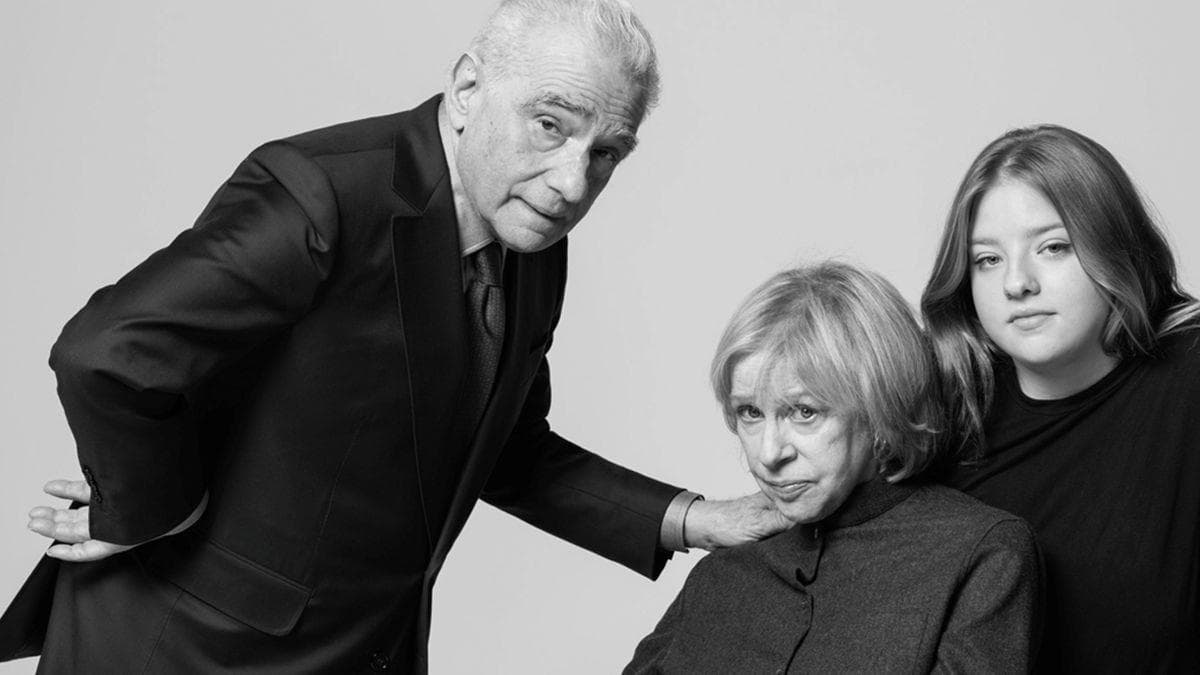 Scorsese con la moglie Helen Morris e la figlia Francesca