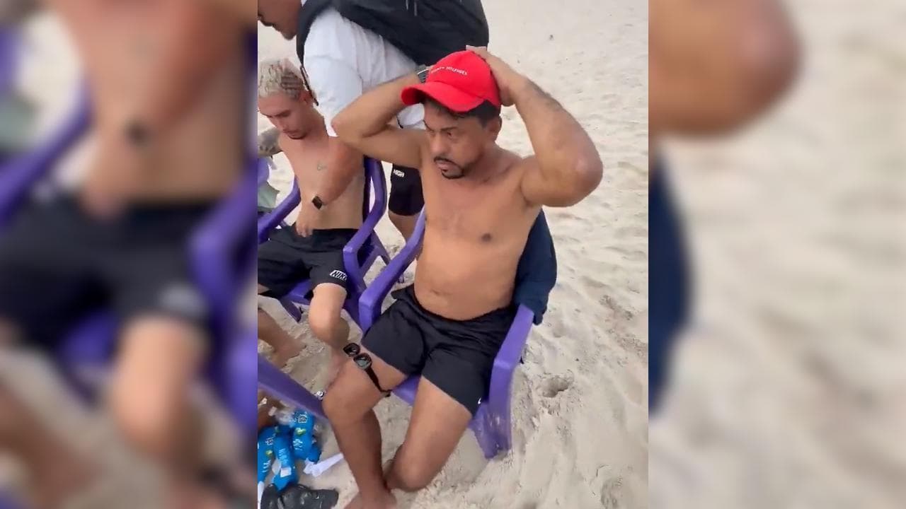 Brasile: la polizia sorprende e arresta il boss in spiaggia