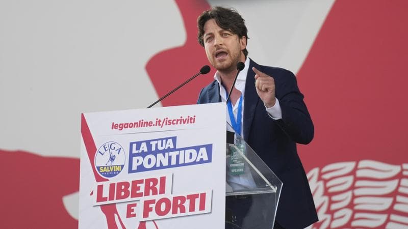 Alberto Stefani, vice segretario della lega
