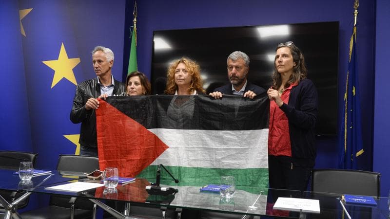 Marco Croatti Benedetta Scuderi, Elena Delia, Arturo Scotto e Annalisa Corrado
