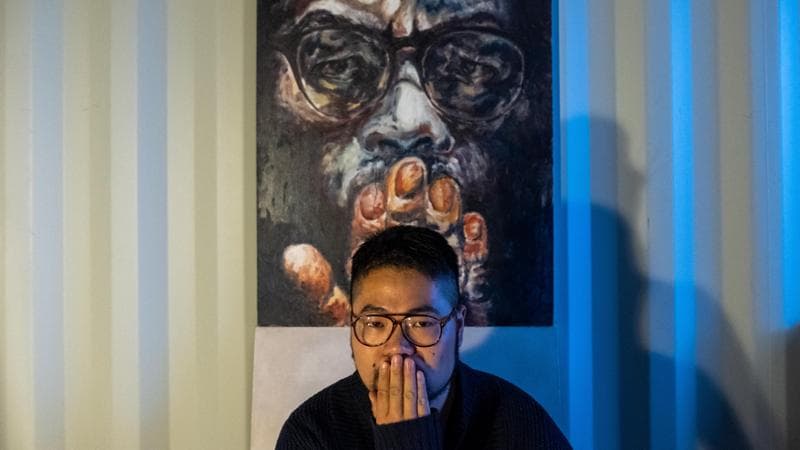 Badiucao nel 2019
