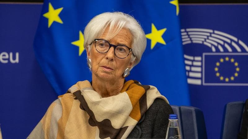 La presidente della Bce Christine Lagarde in audizione al Parlamento europeo
